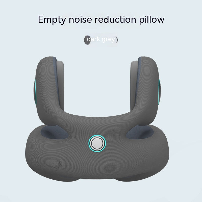 U-Shaped Travel Pillow with Noise Reduction Massage