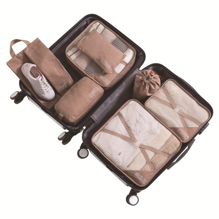 Travel organizer set – een opgeruimde koffer, óók als je eenmaal op vakantie bent