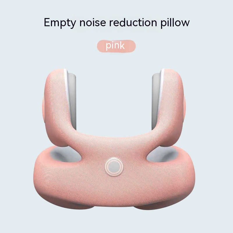 U-Shaped Travel Pillow with Noise Reduction Massage