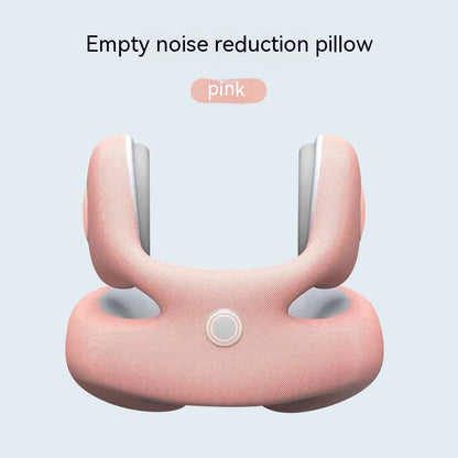 U-Shaped Travel Pillow with Noise Reduction Massage
