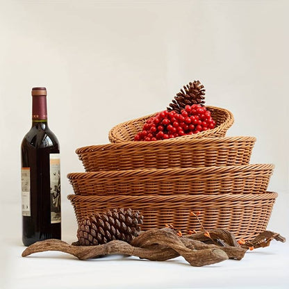Gevlochten serveer- & opbergmand – van fruitmand tot ontbijttafel
