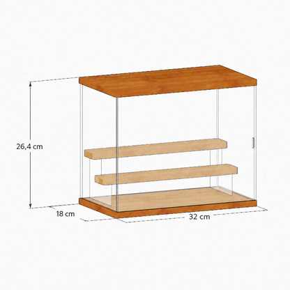 Transparante display organizer – geef kleine verzamelingen eindelijk een eigen plek