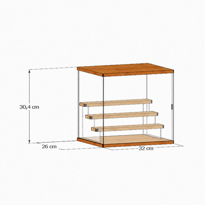 Transparante display organizer – geef kleine verzamelingen eindelijk een eigen plek