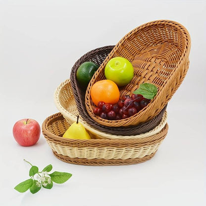 Gevlochten serveer- & opbergmand – van fruitmand tot ontbijttafel