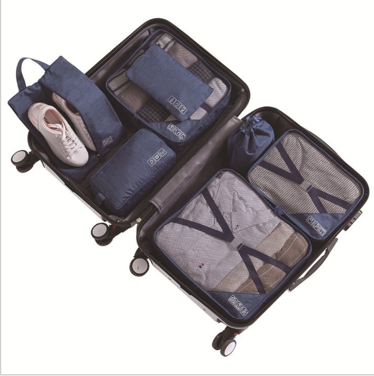 Travel organizer set – een opgeruimde koffer, óók als je eenmaal op vakantie bent