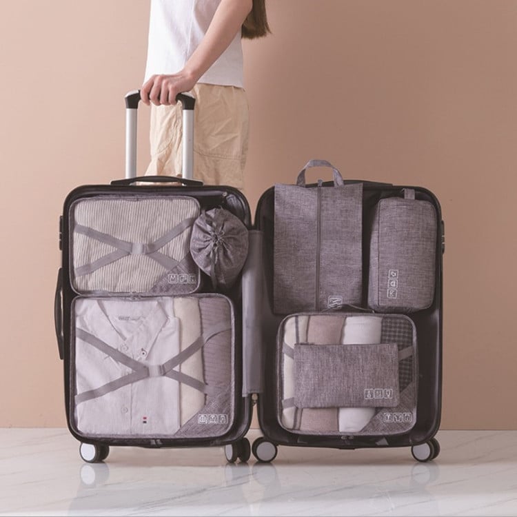 Travel organizer set – een opgeruimde koffer, óók als je eenmaal op vakantie bent
